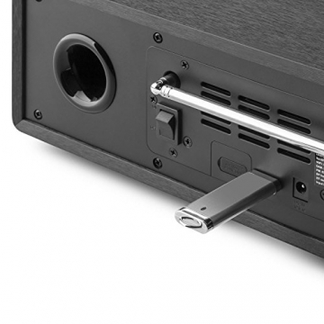 Musikwiedergabe über USB, Aux und Line-In